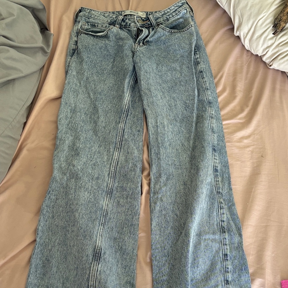 Hollister Light Blue Flare Jeans